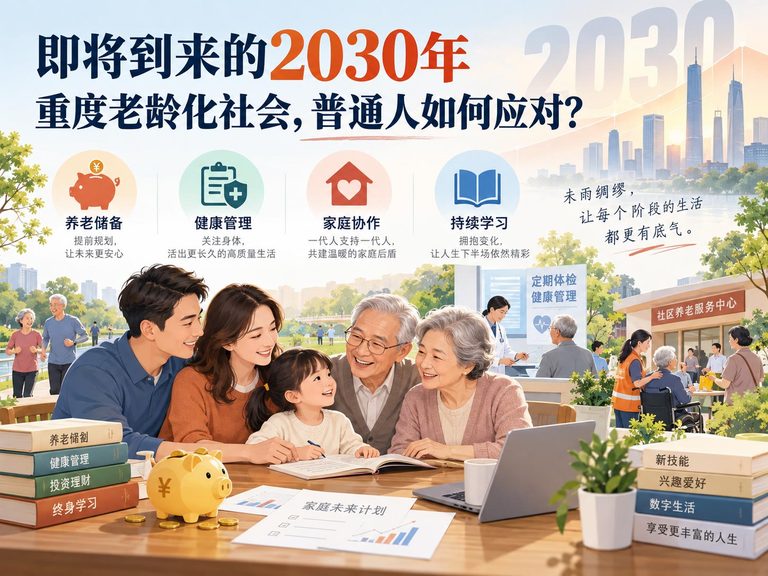 2030老龄化社会应对规划指南